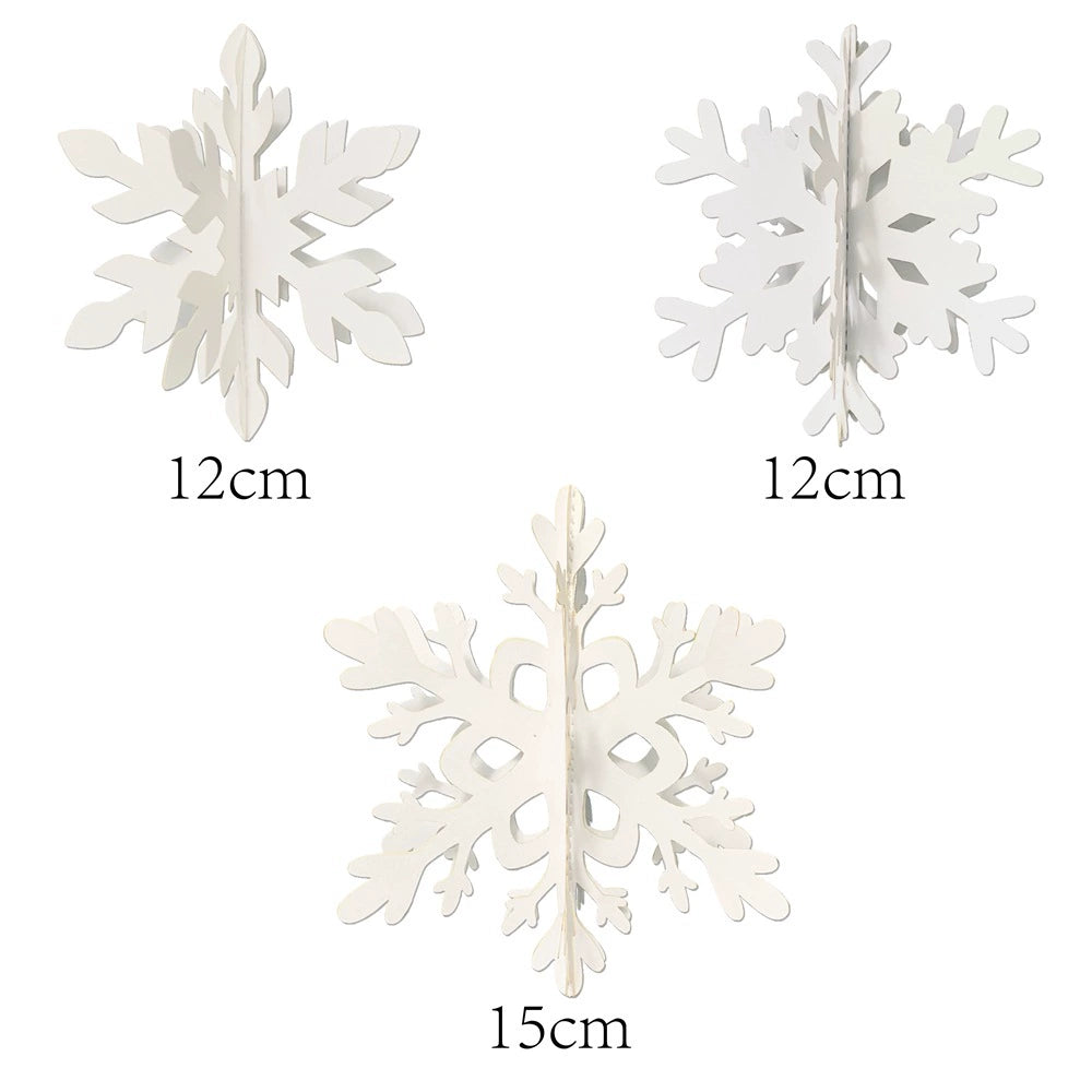 Christmas hanging snowflakes