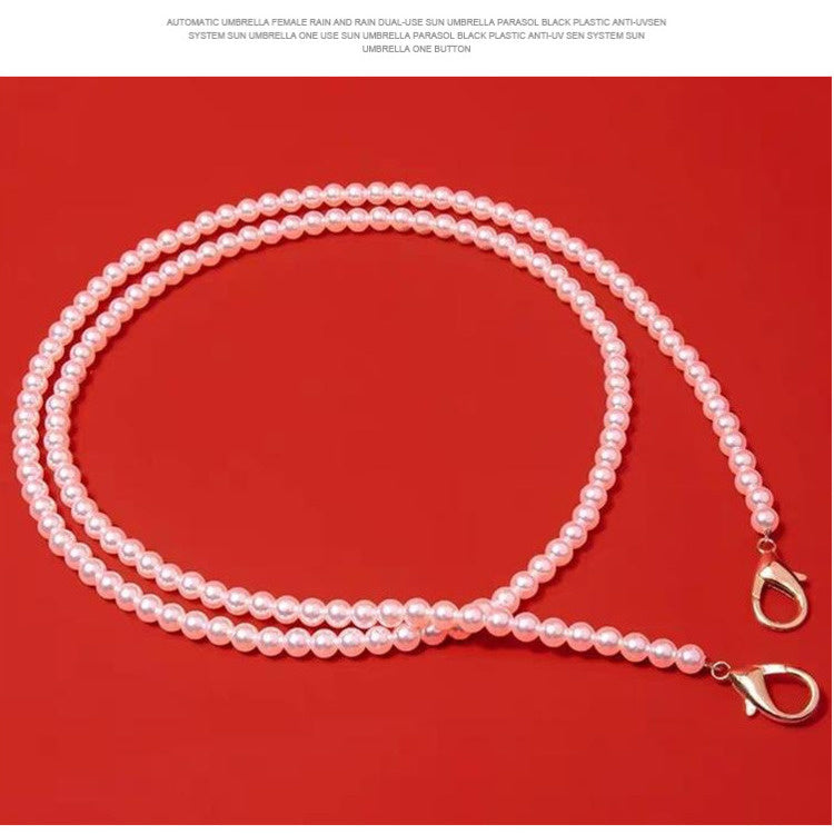 Universal Phone Fashion Sling Lanyard  Pearl Hanging cross body strap