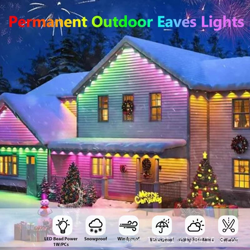 Outdoor eaves LED lights