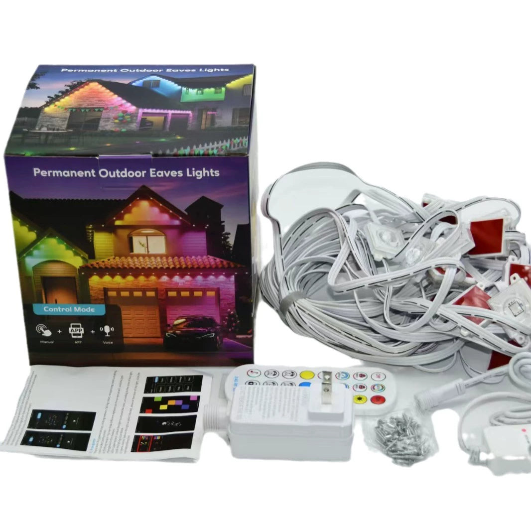 Outdoor eaves LED lights