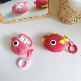 Cute 3D Dinosaur Fish Airpods Case