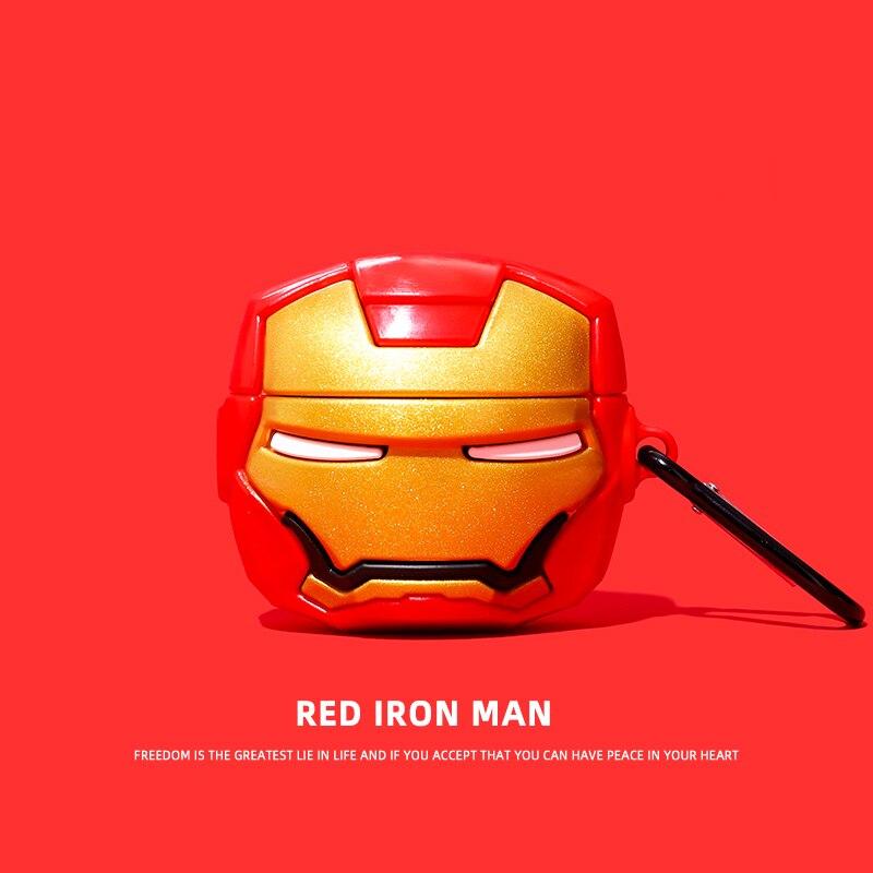 The Avengers Hulk Earphones Case For Airpods Pro or 1/2  Anime Thanos Captain America  Iron Man Cases For Airpod - ALL GIFTS FACTORY