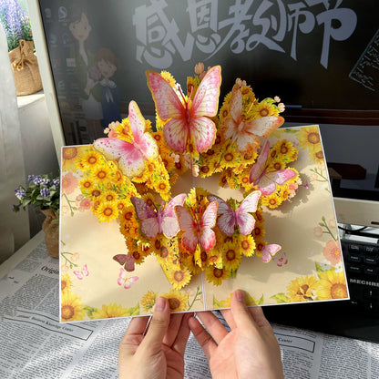 3D Thanksgiving Card – Handmade Pop Up Gift - ALL GIFTS FACTORY