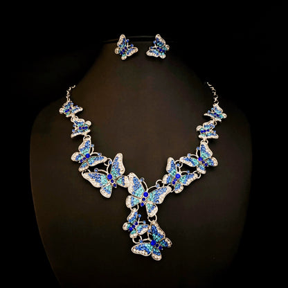 Statement Necklace Earring Set – Statement Jewelry for parties - ALL GIFTS FACTORY