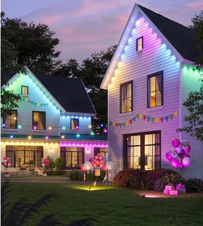 64feet 40lights Bluetooth music sync LED string lights