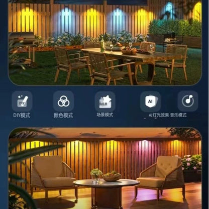 64feet 40lights Bluetooth music sync LED string lights