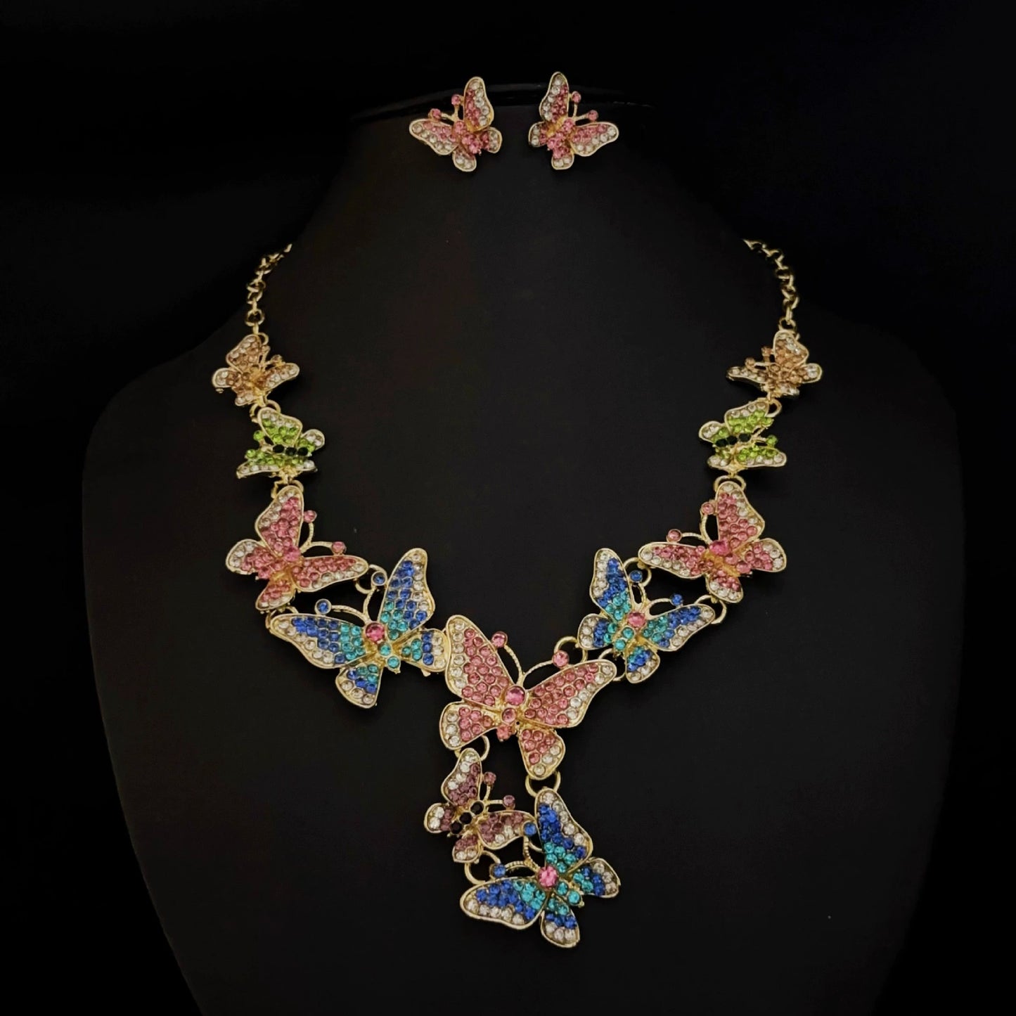 Statement Necklace Earring Set – Statement Jewelry for parties - ALL GIFTS FACTORY