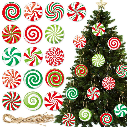 Christmas candy ornaments