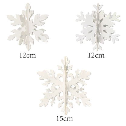 Christmas hanging snowflakes