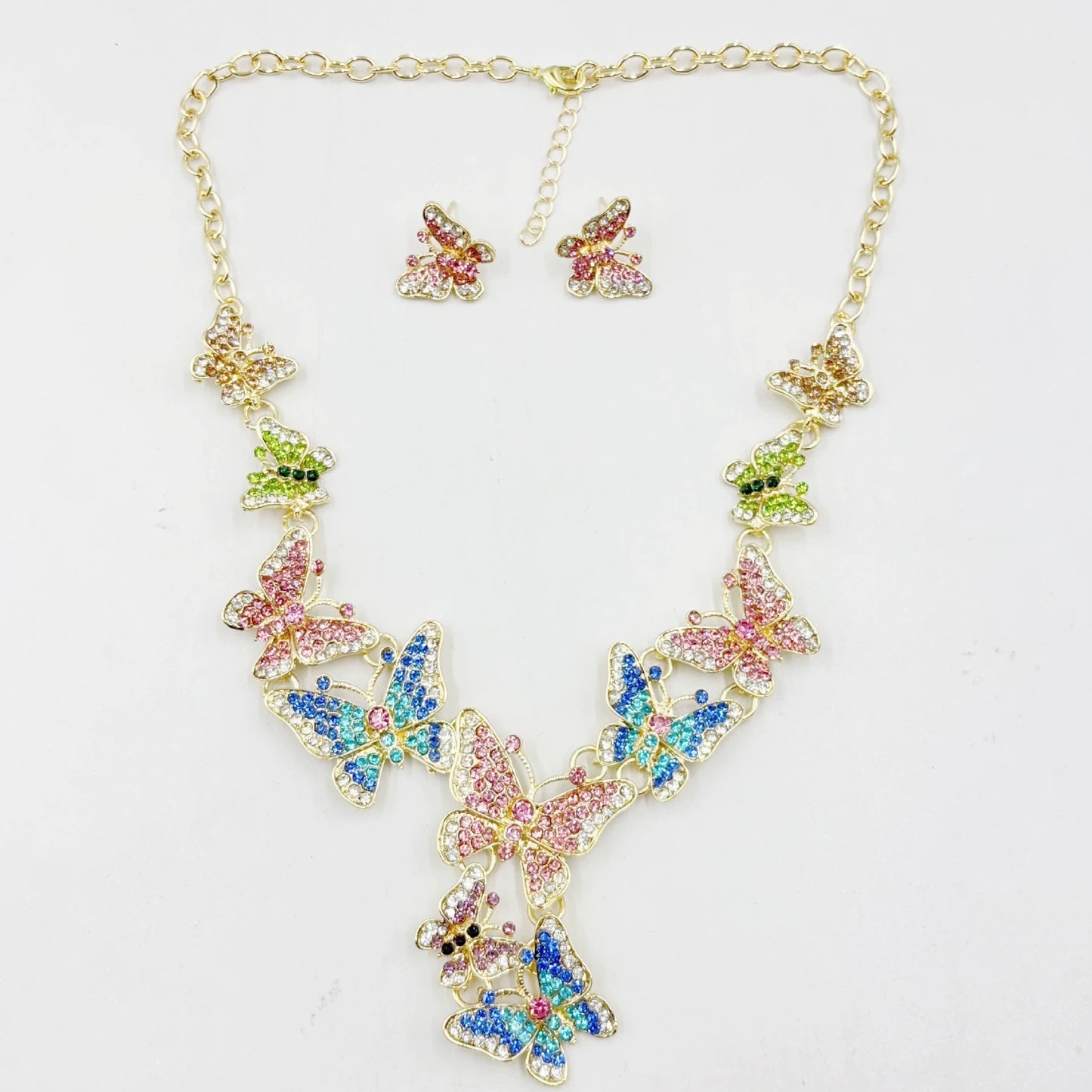 Statement Necklace Earring Set – Statement Jewelry for parties - ALL GIFTS FACTORY