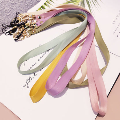 Neck Strap Metal Heart Clip Lanyard Mobile Phone Straps Strap Wrist Rope Phone Wrist Straps Hanging Rope Ornaments - ALL GIFTS FACTORY