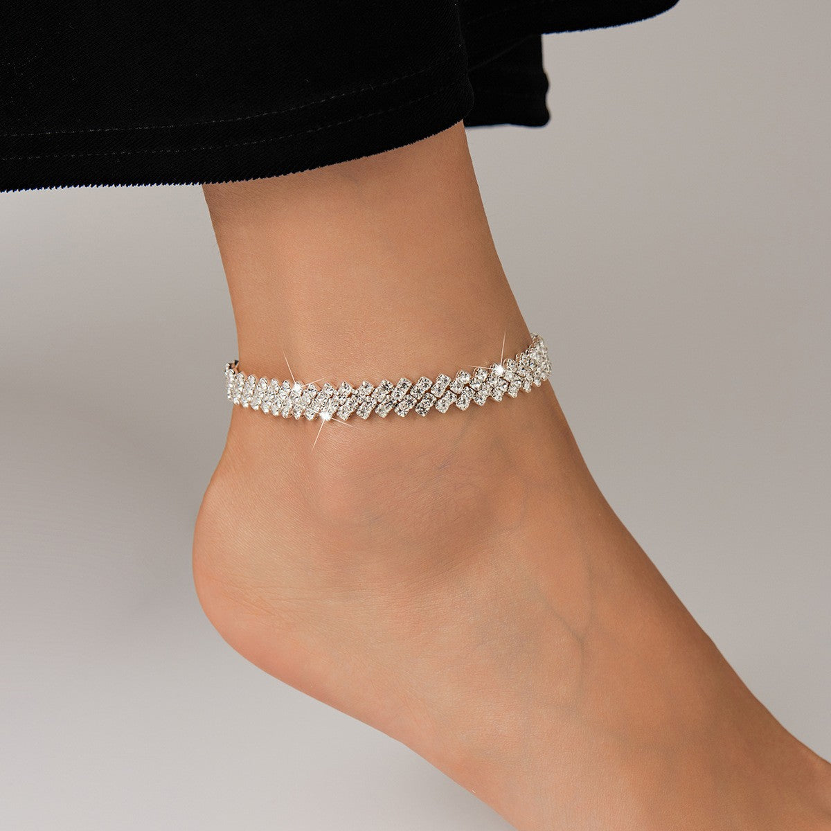 Rhinestone bracelet and Anklet - ALL GIFTS FACTORY