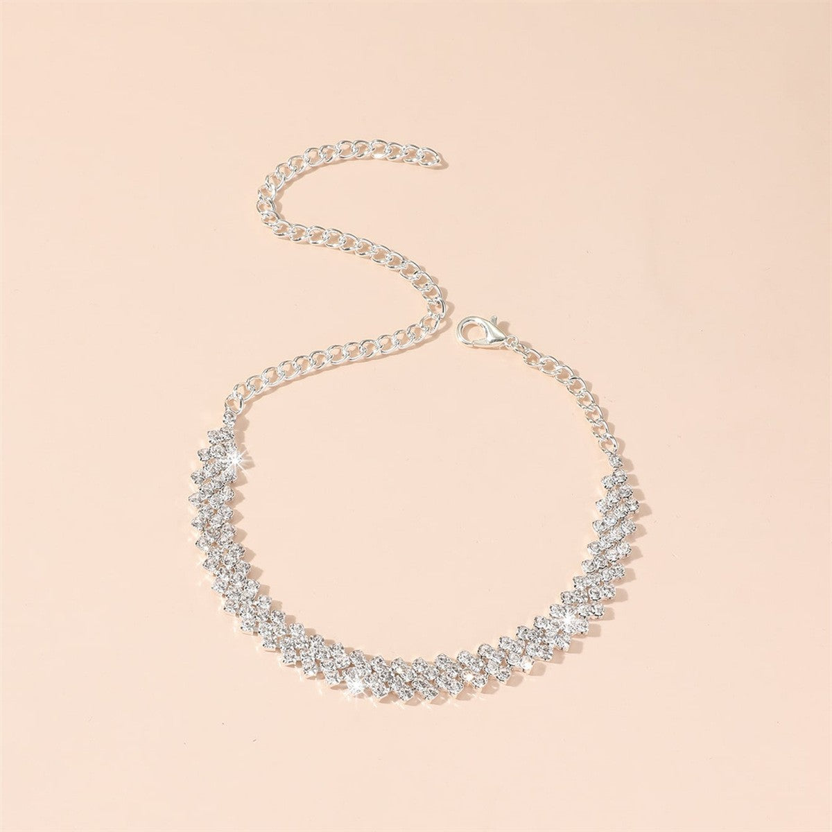 Rhinestone bracelet and Anklet - ALL GIFTS FACTORY