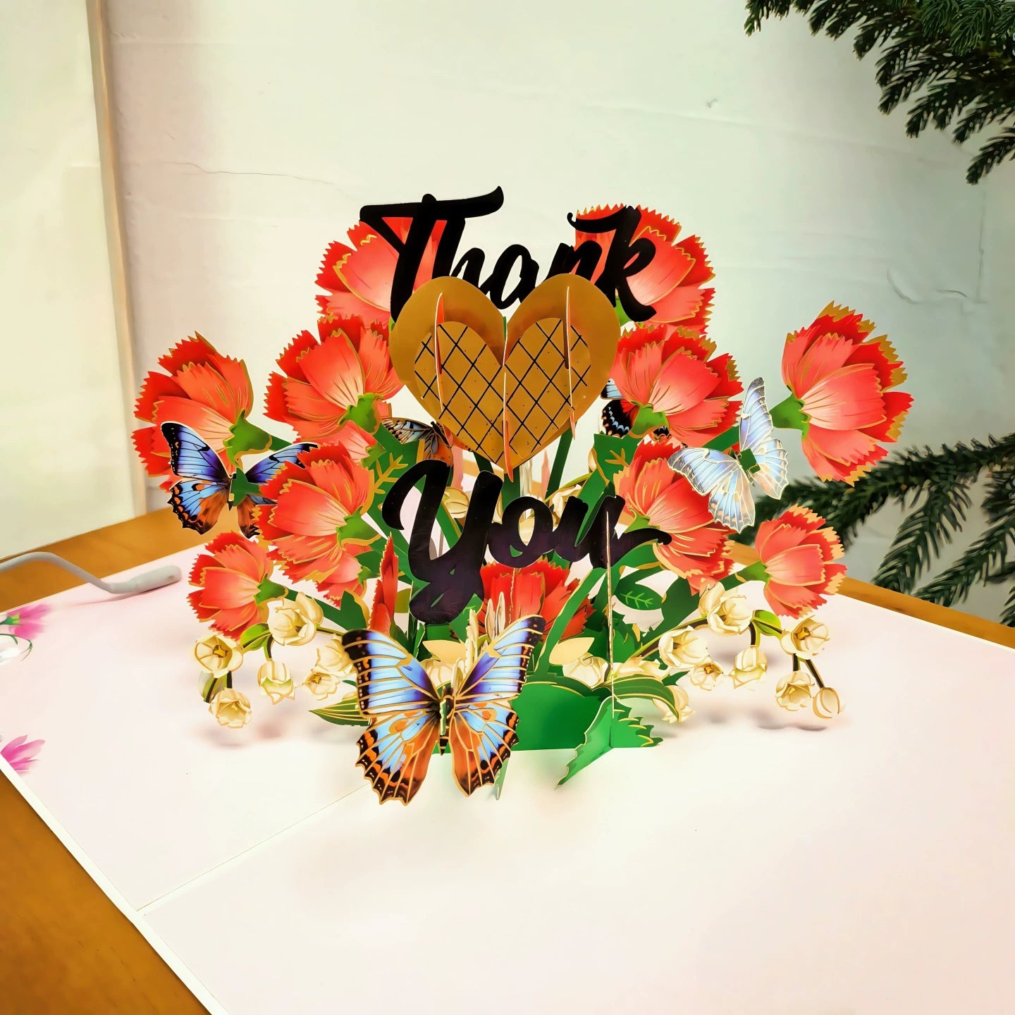 3D Thanksgiving Card – Handmade Pop Up Gift - ALL GIFTS FACTORY