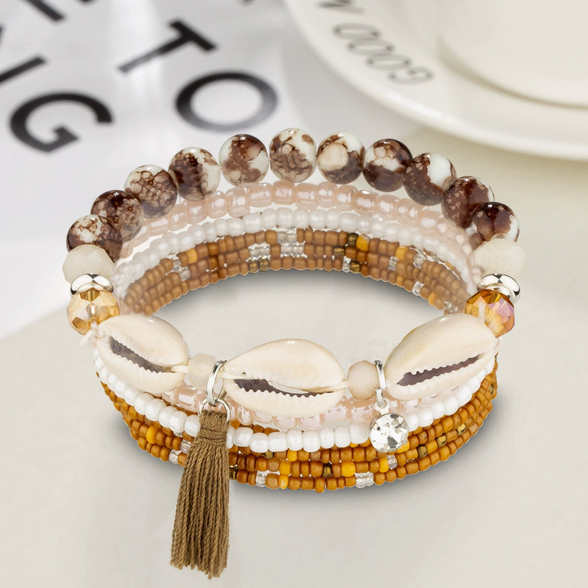 Shell beaded bracelets - ALL GIFTS FACTORY