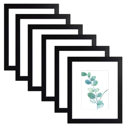 5 pieces Wooden Photo Frame – Tabletop & Wall-Mount Home Décor - ALL GIFTS FACTORY