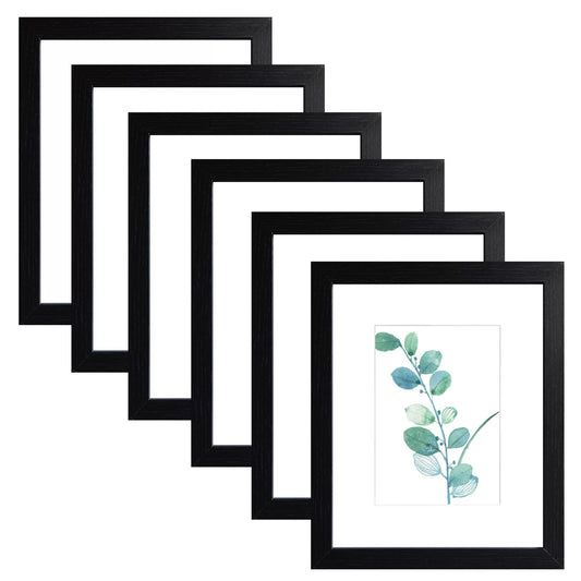 5 pieces Wooden Photo Frame – Tabletop & Wall-Mount Home Décor - ALL GIFTS FACTORY