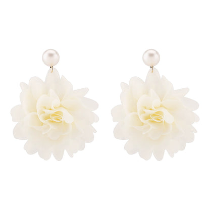 Sweet Floral Statement Earrings for Women - ALL GIFTS FACTORY