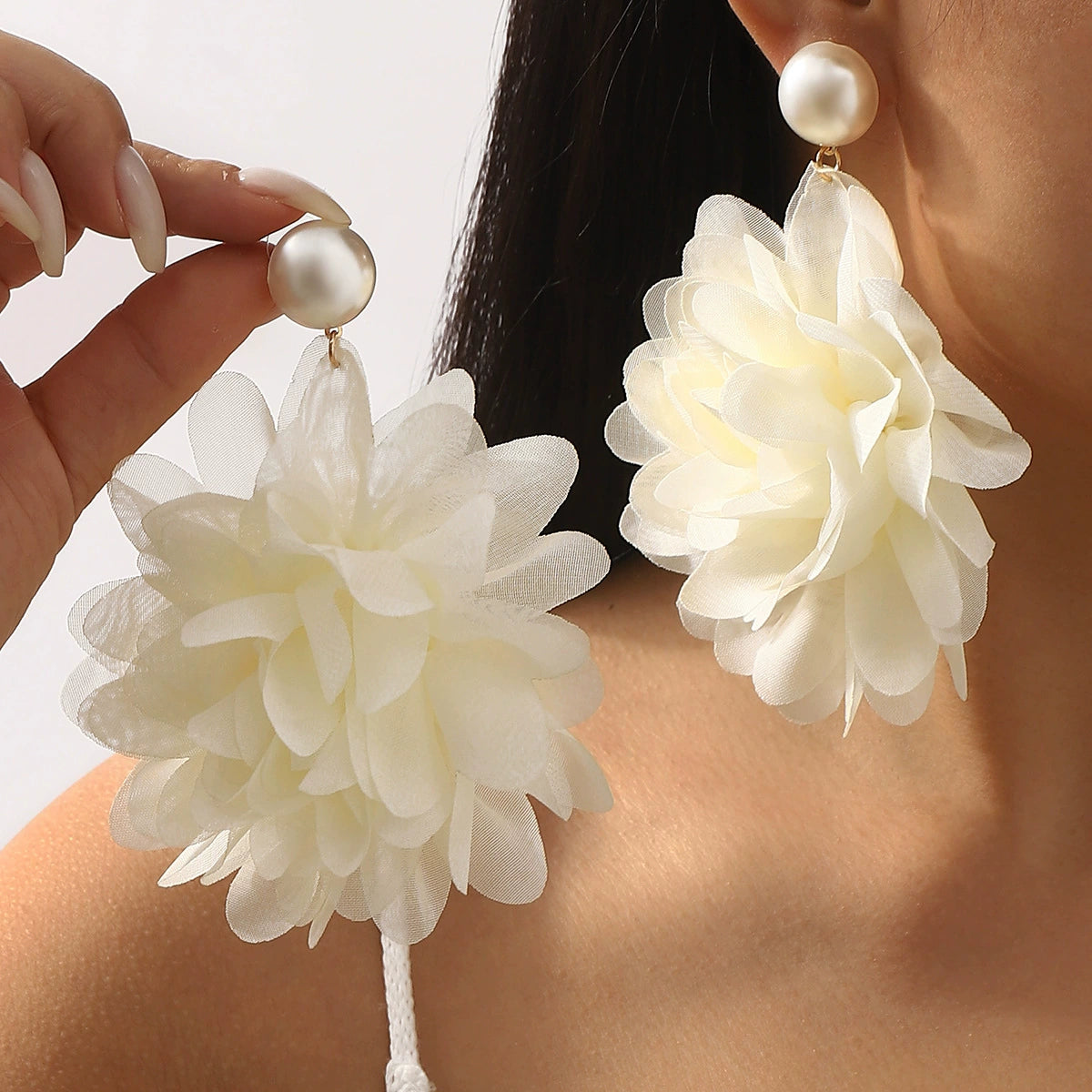 Sweet Floral Statement Earrings for Women - ALL GIFTS FACTORY