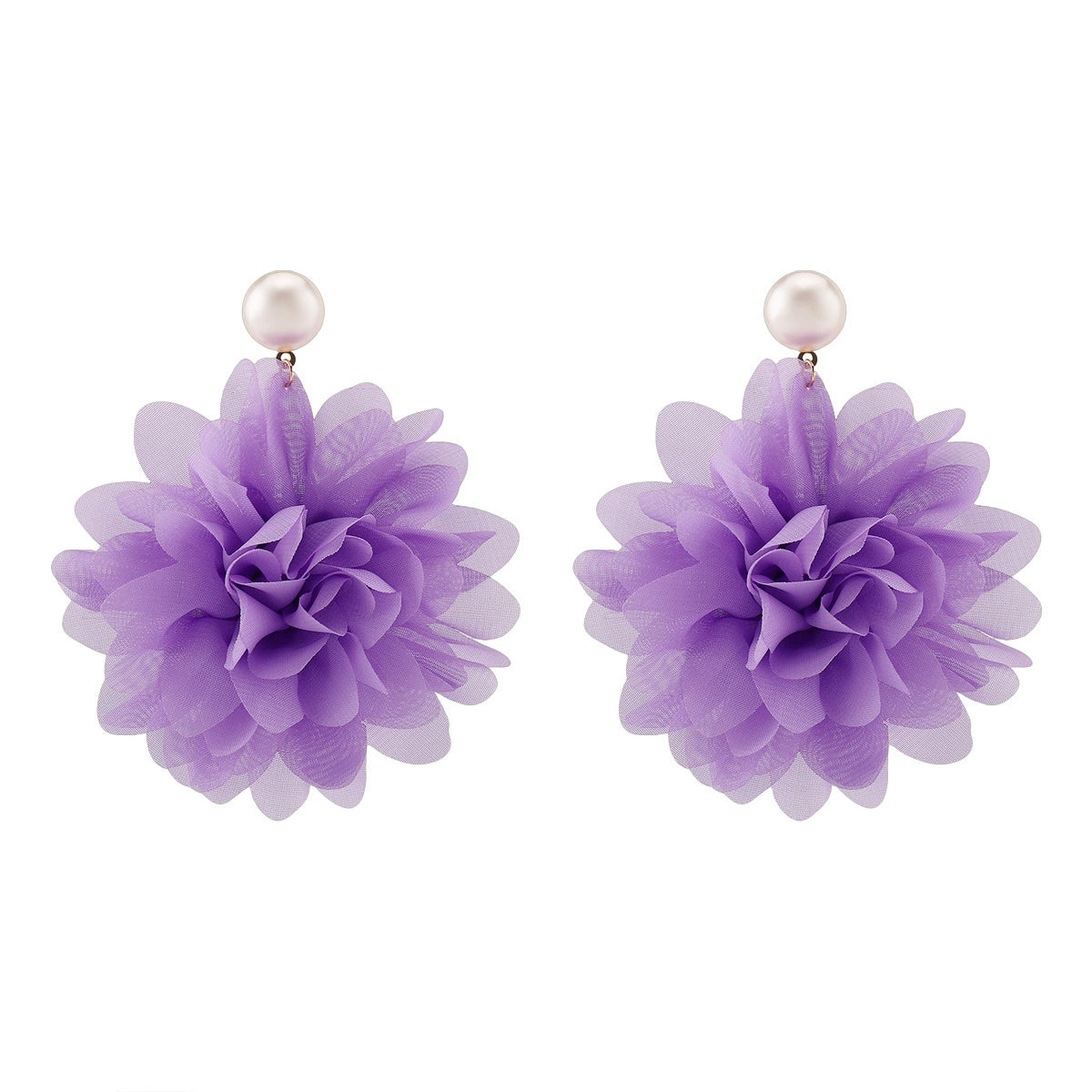 Sweet Floral Statement Earrings for Women - ALL GIFTS FACTORY