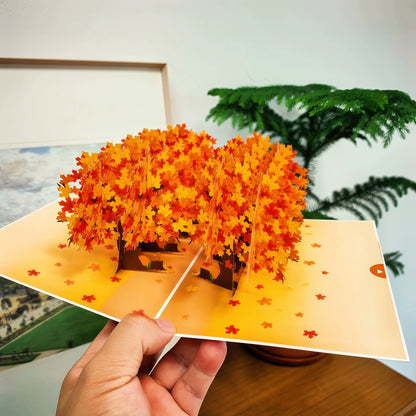 3D Thanksgiving Card – Handmade Pop Up Gift - ALL GIFTS FACTORY