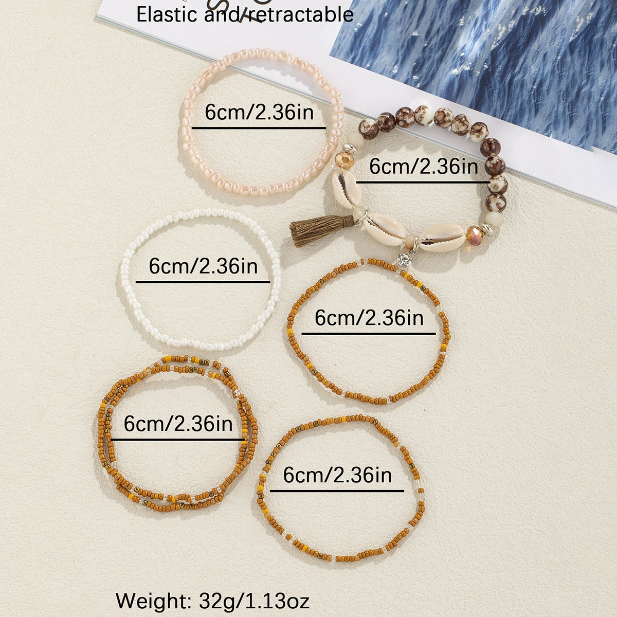 Shell beaded bracelets - ALL GIFTS FACTORY