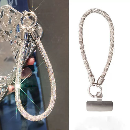 Shining Crystal wristlet phone chain