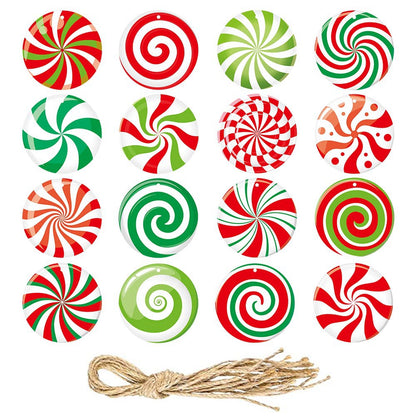 Christmas candy ornaments