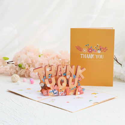 3D Thanksgiving Card – Handmade Pop Up Gift - ALL GIFTS FACTORY