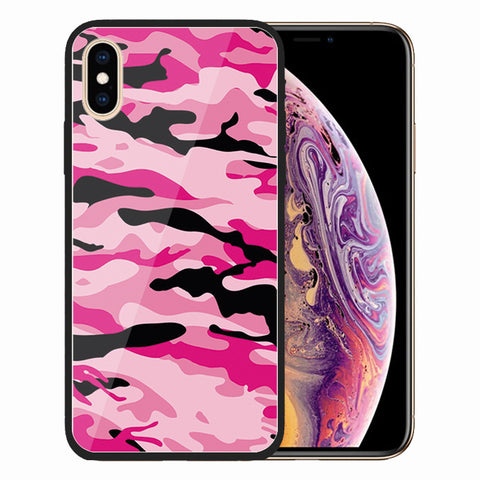 Image of Camouflage TPU+Glass phone case for iphone - ALL GIFTS FACTORY