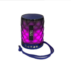 Portable FM bluetooth speaker with LED Light