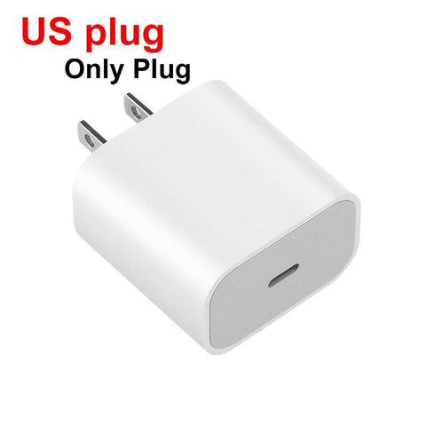 Image of 20W UK/EU/US Plug Charger Fast Charger USB Charger Quick Charge 3.0