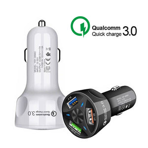 35W 7A QC3.0 3 USB ports Fast Car Charger - ALL GIFTS FACTORY