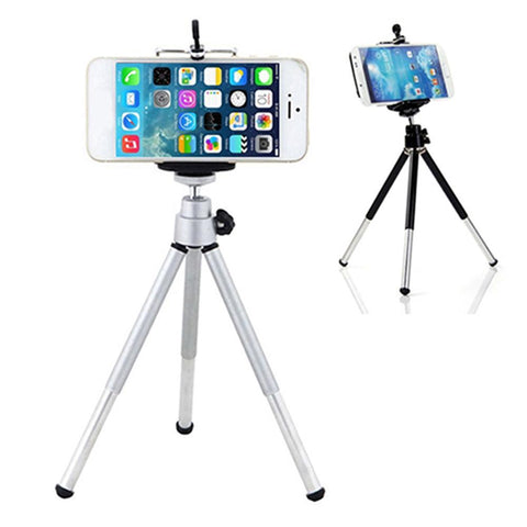 Image of 360 Degree Rotatable Stand Mini Tripod Mount Phone Holder Telescopic Desktop Tripod SLR Camera Stand For iPhone Samsung - ALL GIFTS FACTORY