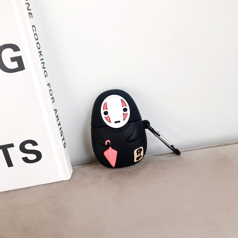 Image of 3D Cartoon No Face Man Earphone Cases For Apple Airpods - ALL GIFTS FACTORY