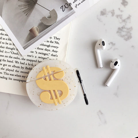 Image of 3D Dollar Wireless Earphone Case for Airpods - ALL GIFTS FACTORY