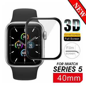 3D Full Cover Nano Tempered Glass For Apple Watch Series 6 se 5 40mm 44mm Screen Protector coated Glass iwatch 4 3 2 38mm 40mm