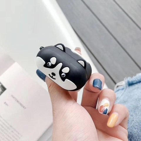 Image of 3D INS Cartoon Cat GameBoy Box Dragon silicone Case For Apple Airpods 1 2 pro