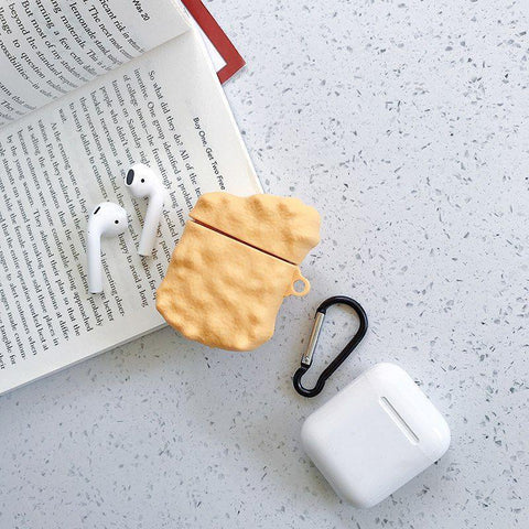 Image of 3D Rainbow Candy Potato Chips silicone Case For Apple Airpods 1 2 pro