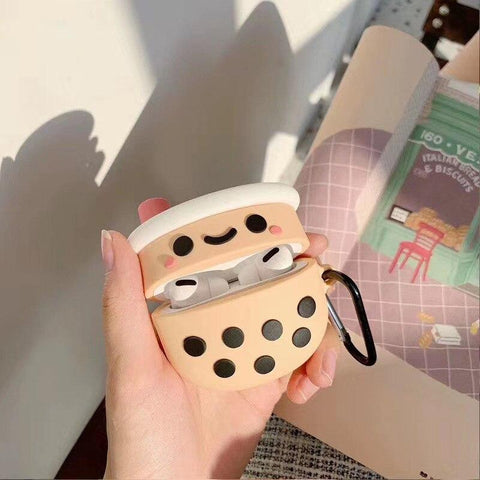 Image of 2021 latest designs 3D US Food pizza hut Cartoon Headphone Earphone silicone soft case - ALL GIFTS FACTORY