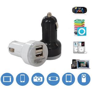 5V 1A Dual USB Port Car Charger - ALL GIFTS FACTORY