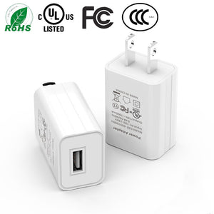 5V 1A UL Certified Universal USB Travel wall charger for iPhone Samsung HTC LG - ALL GIFTS FACTORY