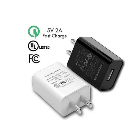 Image of 5V 2A UL Certified Universal USB Travel wall fast charger - ALL GIFTS FACTORY