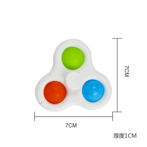 Image of 8CM Fidget Spinner Popit Top EDC Spinner