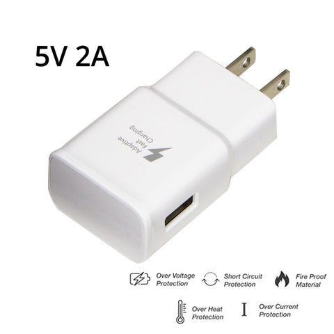 Image of Samsung Fast Charger Rapid Turbo 5V 2A USB Wall Adapter