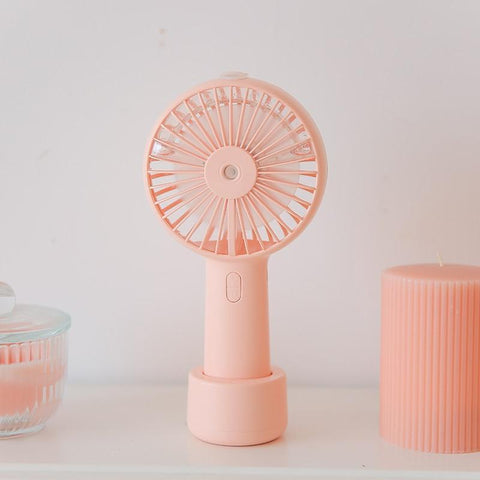 Image of Battery Portable Water Spray Mist Fan