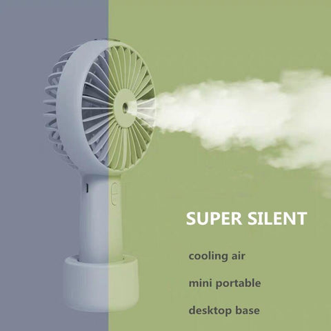 Image of Battery Portable Water Spray Mist Fan