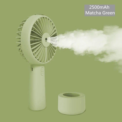 Image of Battery Portable Water Spray Mist Fan