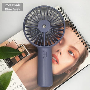 Battery Portable Water Spray Mist Fan