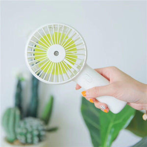 Battery Portable Water Spray Mist Fan